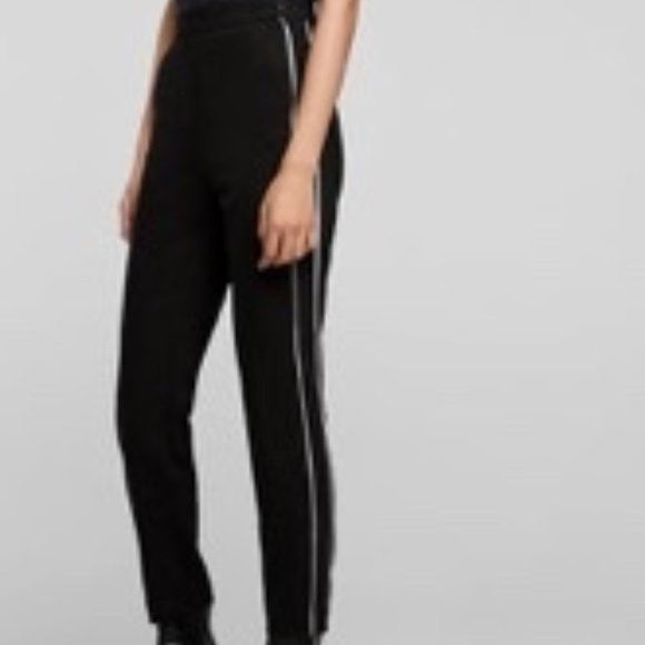 ZARA black trousers cigarette pants - Picture 2 of 2